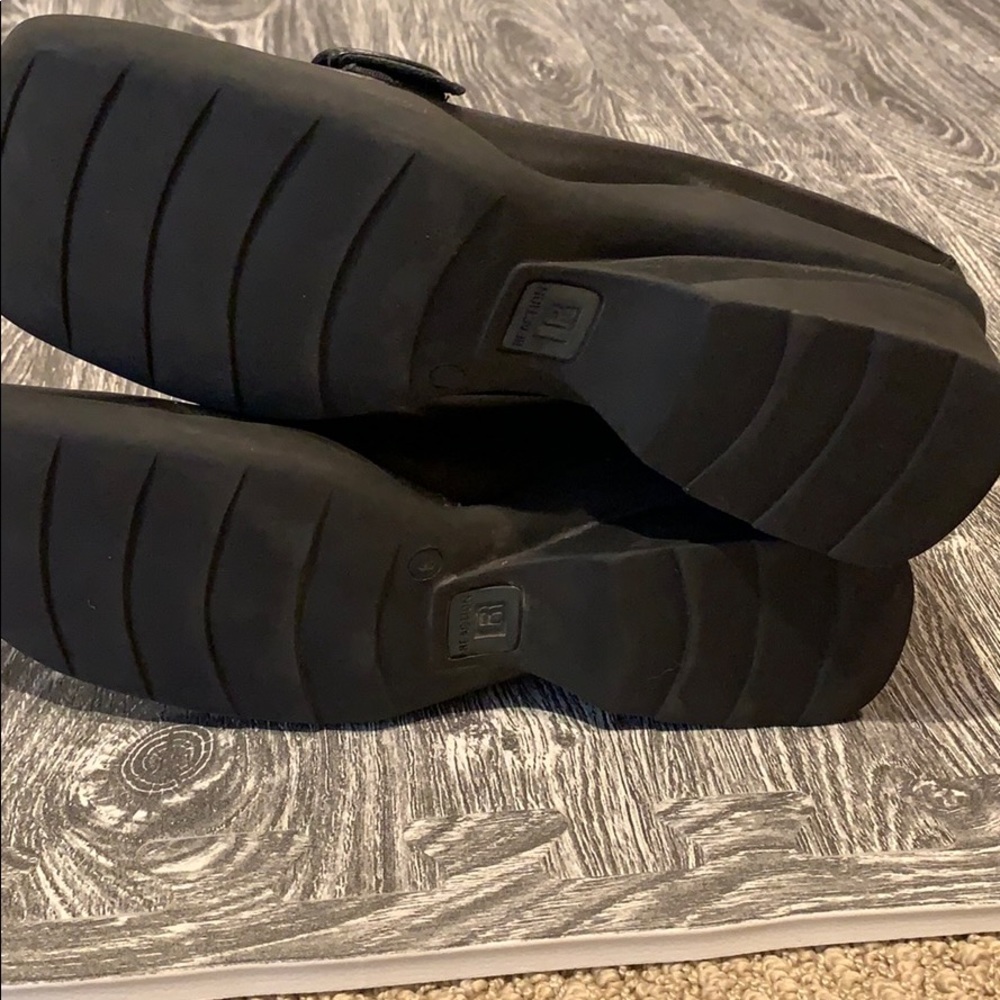 Kenneth Cole square toe black leather loafers US 8 - Picture 6 of 7